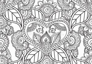 Abstract Flower Coloring Pages for Adults Coloring Pages for Adults Seamles Henna Mehndi Doodles