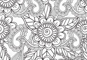 Abstract Flower Coloring Pages for Adults Coloring Pages for Adults Seamles Henna Mehndi Doodles