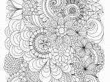 Abstract Flower Coloring Pages for Adults Flowers Abstract Coloring Pages Colouring Adult Detailed