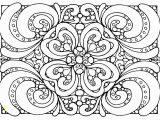 Abstract Flower Coloring Pages for Adults Free Coloring Page Coloring Adult Patterns Zen Coloring