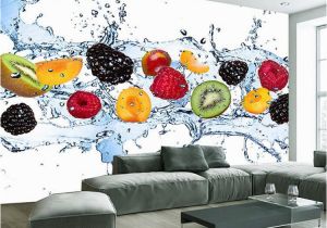 Abstract Wall Mural Designs Custom Wall Painting Fresh Fruit Wallpaper Restaurant Living