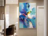 Acrylic Paint Wall Murals Abstract Painting Wall Art Pictures for Living Room Wall