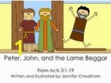 Acts 3 1 10 Coloring Page 55 Best Peter & John Lame Man Healed Images On Pinterest