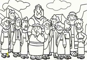 Acts Of the Apostles Coloring Pages Cartoon Od Jesus Disciples Coloring Page Coloring Pages Jesus