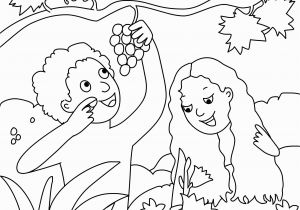 Adam and Eve Coloring Page Adam and Eve Coloring Pages Lds