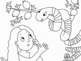 Adam and Eve Coloring Page Garden Eden Coloring Pages Luxury Fall Coloring Page Free