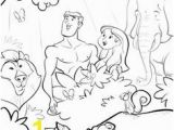 Adam and Eve In the Garden Of Eden Coloring Pages Printable Coloring Pages From the Friend A Link to the Lds Friend