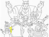 Addams Family Coloring Pages 140 Best the Addams Family Images