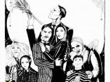 Addams Family Coloring Pages Addams Family Special Sale Fer 11×17 Poster by