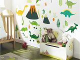 Adhesive Wall Decor Mural Sticker 2019 New Big Stickers Dinosaur Cartoon Diy Wall Decor Kids Room Self Adhesive Waterproof Wallpaper Gift for Children Y Paper Wall Murals