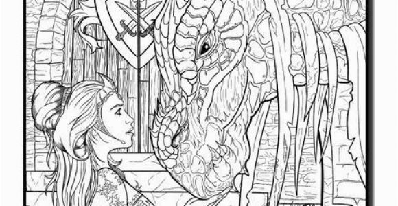 Adult Coloring Pages Dragons Amazon Dragons An Adult Coloring Book with Fun