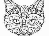 Adult Coloring Pages Kittens Free Printable Coloring Pages Cats for Adults Free Adult Cat