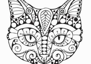 Adult Coloring Pages Kittens Free Printable Coloring Pages Cats for Adults Free Adult Cat