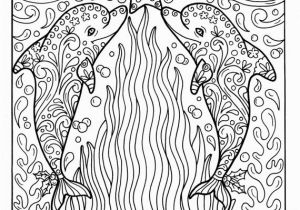 Adult Coloring Pages Nautical Christmas Dolphins Coloring Page Adult Coloring Beach Color Book