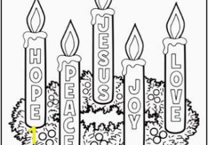 Advent Kids Coloring Pages 16 Advent Wreath Colouring Page