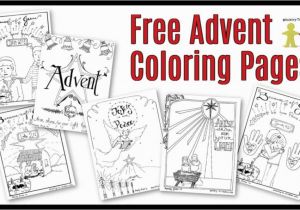 Advent Kids Coloring Pages Free Christmas Coloring Pages for Childrens Church – Pusat Hobi