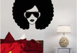 African American Wall Murals Wall Vinyl Music Black Afro American Girl Guaranteed Quality Decal