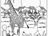 African Animals Coloring Pages for Kids Wild Animal Coloring Pages