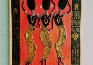 African Mural Painting Tribal