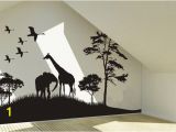 African Safari Wall Murals Africa Image Wall Decal Africa Image Wall Vinyl Africa Image