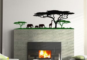 African Safari Wall Murals Africa Landscape Vinyl Sticker Artwork I Like