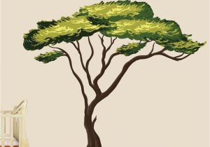 African Safari Wall Murals Amazon Safari Tree Decal African Tree Decal Jungle Stickers