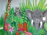 African Safari Wall Murals Jungle Scene and More Murals to Ideas for Painting Children S
