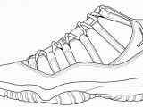 Air Jordan 11 Coloring Page 9401 Shoes Free Clipart 48