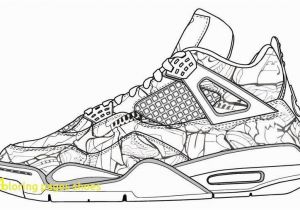 Air Jordan 11 Coloring Page Unique Jordan Coloring Book Picolour