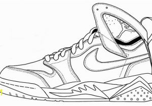 Air Jordan Coloring Pages Nike Air Jordan Coloring Page Shoes