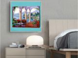 Airbrush Wall Murals Frameless Digital Painting by Number Garden House Landscape Acrylic