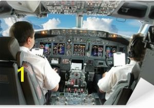 Airplane Cockpit Wall Mural Airport Wall Murals • Pixers