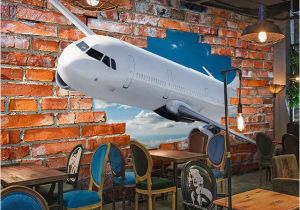 Airplane Wallpaper Murals Custom Mural Wallpaper for Walls 3d Stereoscopic Aircraft