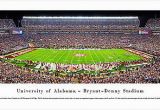 Alabama Football Wall Murals Alabama Crimson Tide Football 50 Yard Line 13×40 Unframed