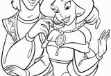 Aladdin and Jasmine Coloring Pages Princess Jasmine Coloring Pages Coloring Pages