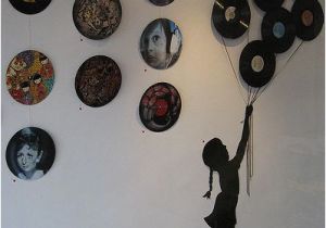 Album Cover Wall Murals Cool Idea Create Wall Art with Records