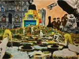 Album Cover Wall Murals Led Zeppelin Collage their Album Covers by Rochafeller