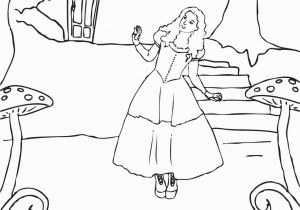 Alice In Wonderland Coloring Pages 2010 Alice In Wonderland Coloring Page