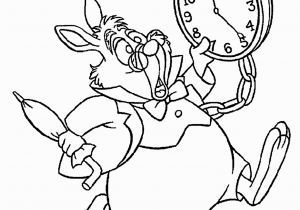 Alice In Wonderland Coloring Pages for Adults Alice In Wonderland Coloring Pages Rabbit for Kids