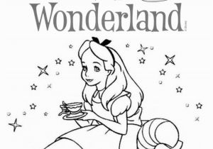 Alice In Wonderland Coloring Pages Free Alice In Wonderland