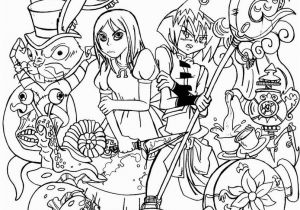 Alice In Wonderland Trippy Coloring Pages Trippy Alice In Wonderland Coloring Pages at Getcolorings