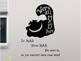 Alice In Wonderland Wall Mural Amazon Cheshire Cat Smile Alice In Wonderland Quote