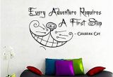 Alice In Wonderland Wall Murals Amazon Cheshire Cat Wall Decals Alice In Wonderland Quote