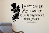 Alice In Wonderland Wall Murals Pvc Removable Alice In Wonderland Cheshire Cat Wall Stickers Vinyl
