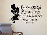 Alice In Wonderland Wall Murals Pvc Removable Alice In Wonderland Cheshire Cat Wall Stickers Vinyl