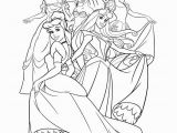 All Disney Princesses together Coloring Pages All Disney Princesses to Her Coloring Pages at