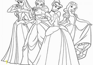 All Disney Princesses together Coloring Pages All Disney Princesses to Her Coloring Pages at