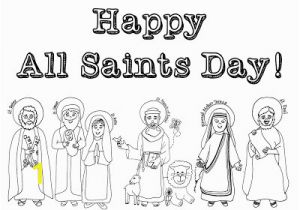 All Saints Day Coloring Pages for Kids Look to Him and Be Radiant October 2018