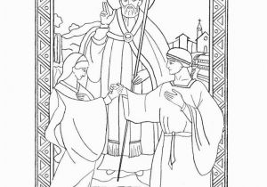 All Saints Day Coloring Pages for Kids Saint Valentine Coloring Page