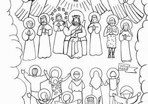 All Saints Day Coloring Pages for Kids Saints Coloring Pages Printable Catholic Saints